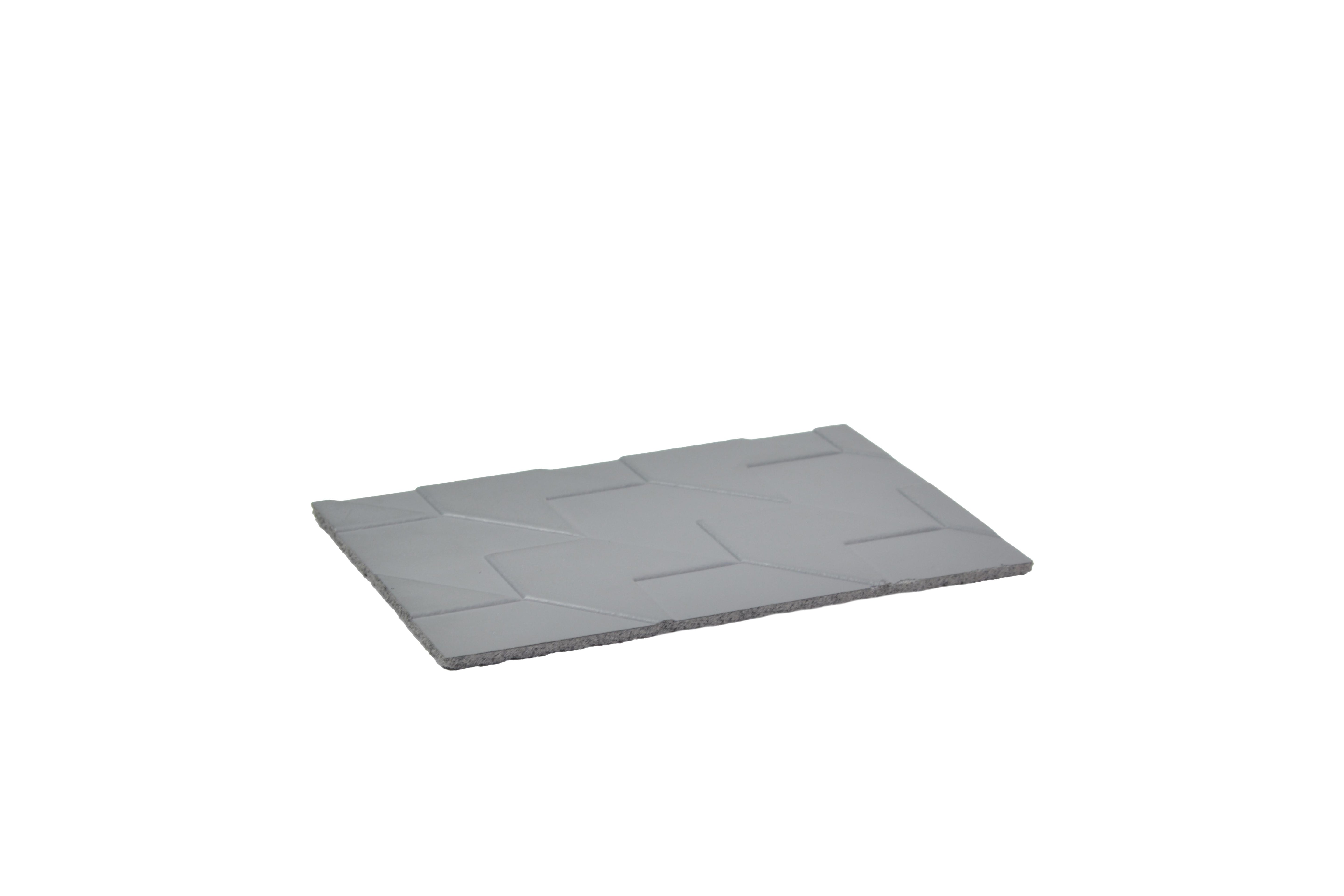 Charco Charm Series Charcoal Decorative Wall Panel Designer Grey 8x2 Ft - Tx 44