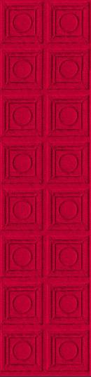 Charcoal - Based Decorative Wall Panel Designer Red 8x2 Ft Ls 2537