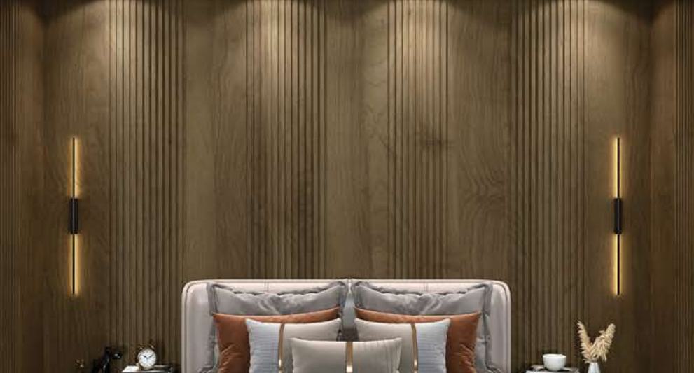 Pare Panels Royal Nut Louver 10x1.3 ft wood Brown Royal_Nut
