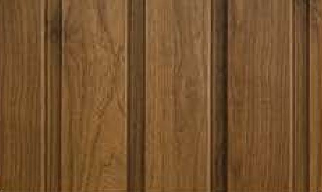 Pare Panels Duo Design Interior & Exterior Wall & Ceiling Panel 10x1.1 ft wood louvers Brown Royal_Nut