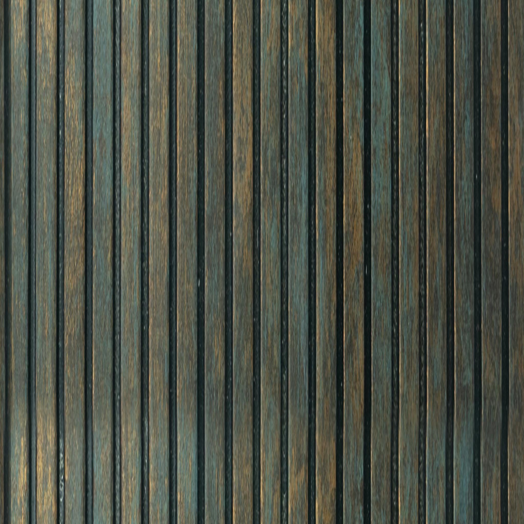 Rustic Brown Stone Rang Charcoal Louver Marble & 8x1 Ft - Ra 8122