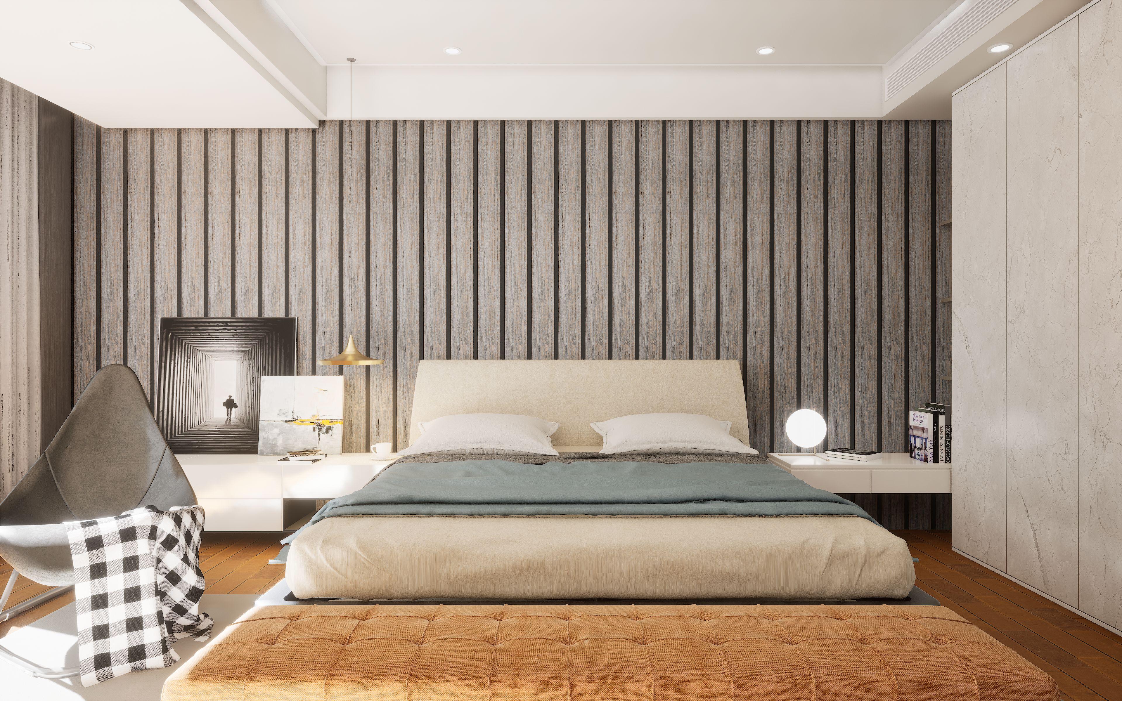 Silver Charcoal Clads Series Louvers Wood 8x0.41 Ft - 4023