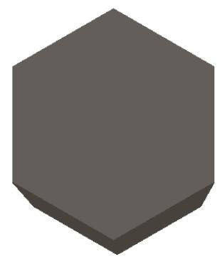 Smoke Rolls 3D Wall Panel Wood 0.45x0.52 Ft -