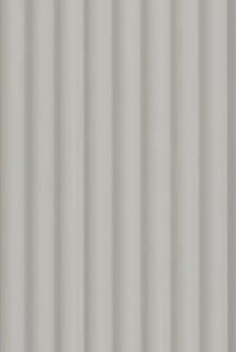 Soft White Interlock Charcoal Louvers Plain Colors 9.5x0.39 Ft - Pn 02719 N