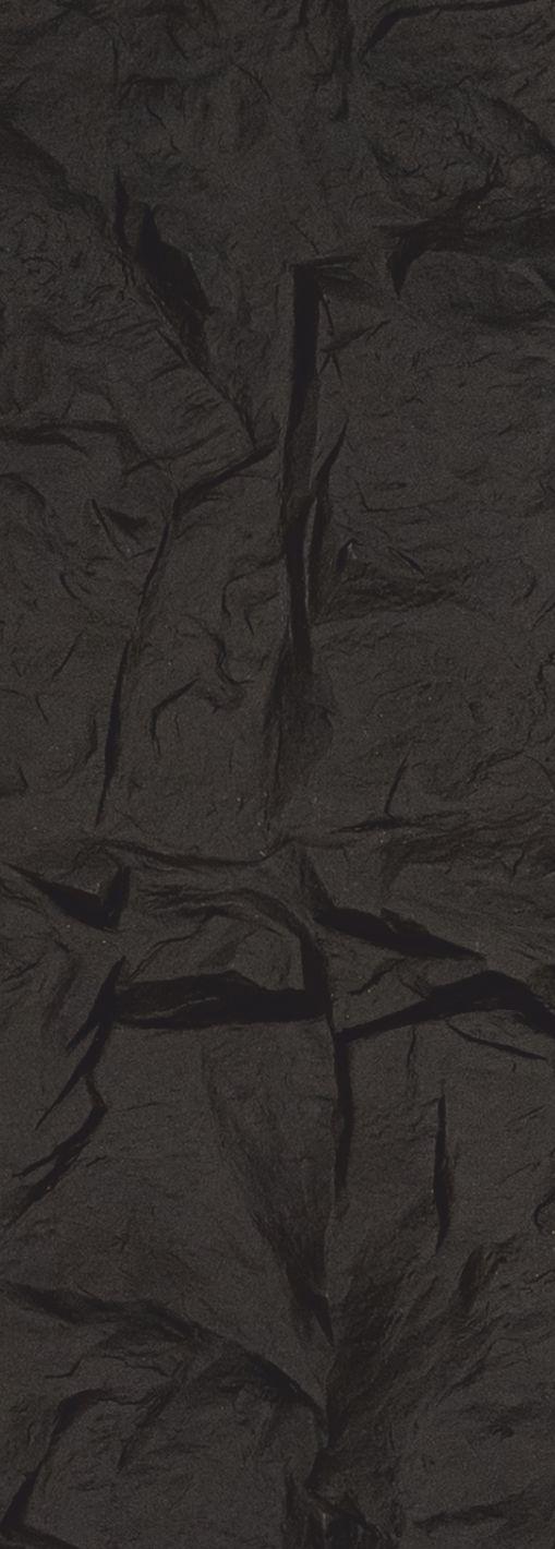 Space Black Pu Stone Panel Marble & Louvers 9.5x2 Ft - Pn 03116 B