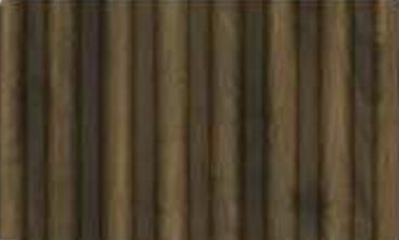 Pare Panels Spiced Walnut Dome Dual Black Design Louver 10x0.7 ft wood Brown Spiced_Walnut