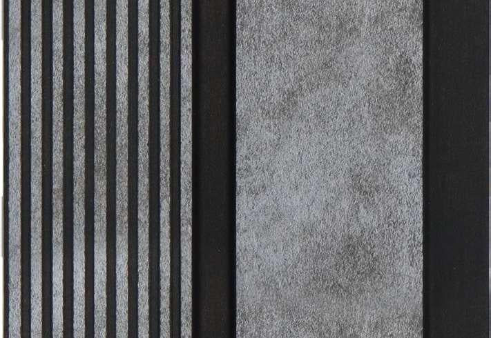Stone Finish Grey Charcoal Louvers Marble & 9.5x0.4 Ft - Mrl 174