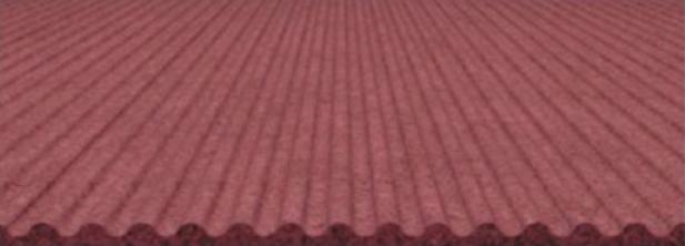 Red Mdf Louvers Marble & Stone 8x4 Ft - 1013