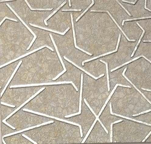 Charcoal Decorative Wall Panel Designer Cream 8x2 Ft - 1134