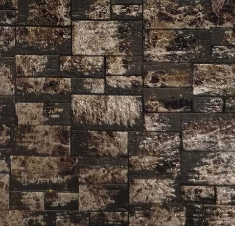Charcoal Decorative Wall Panel Marble & Stone Black 8x2 Ft - 1140