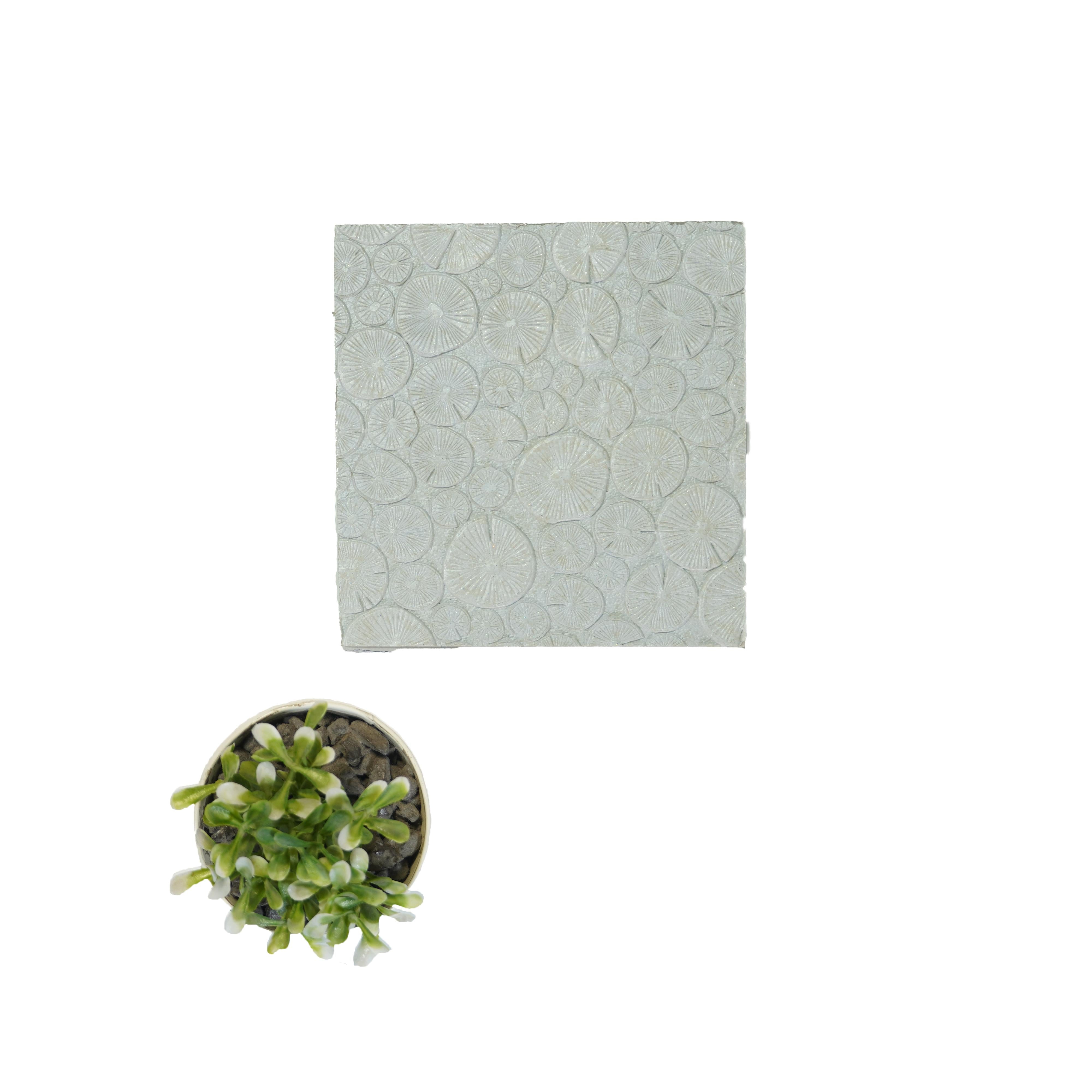 Charcoal Decorative Wall Panel Designer Cream 8x2 Ft - 1143