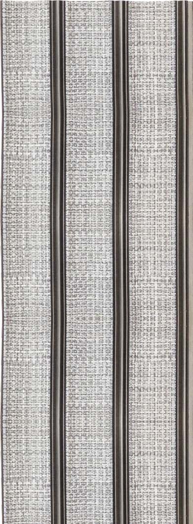 Rafter Charcoal Louver Fabric Grey 8x0.41 Ft - 1183