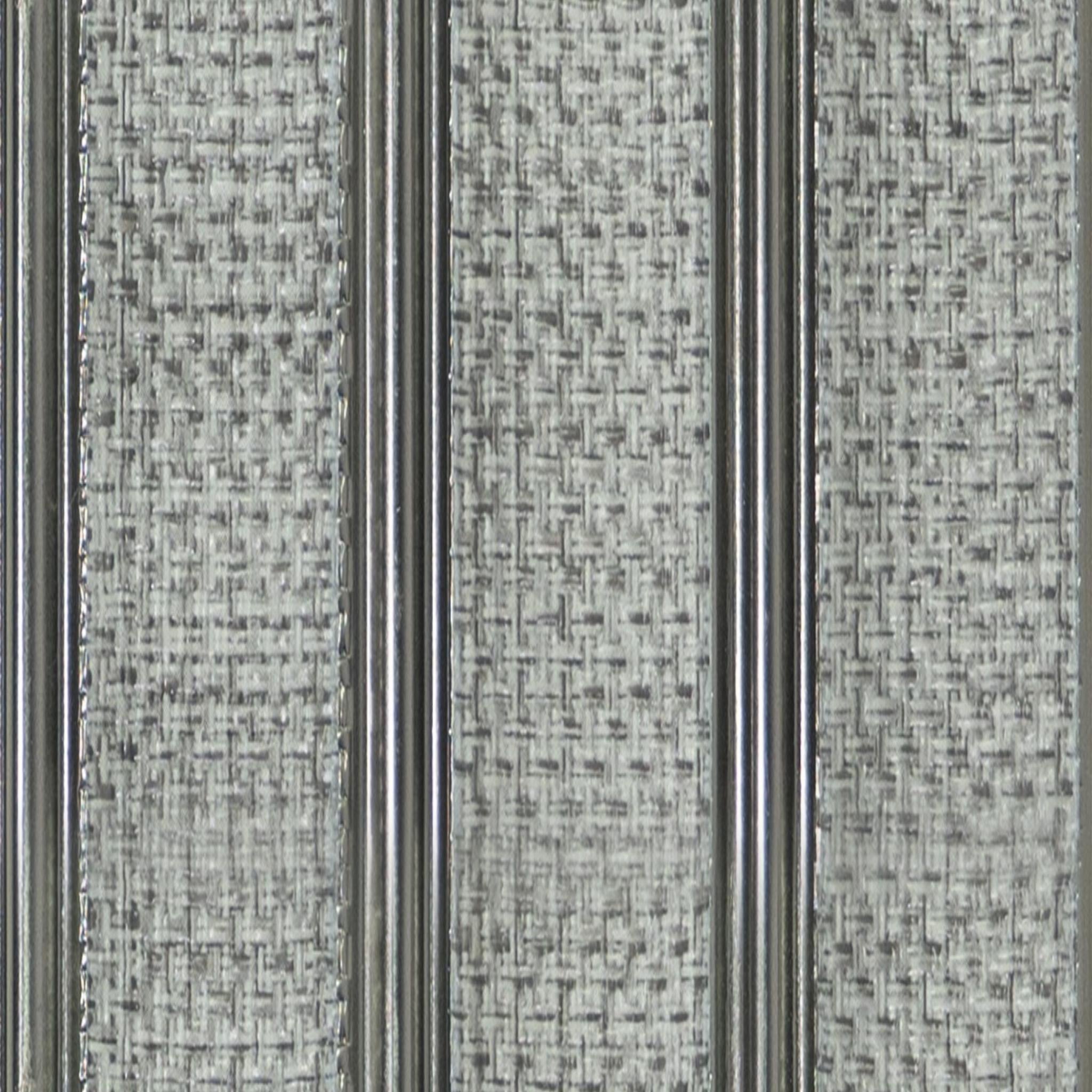 Rafter Charcoal Louver Fabric Grey 8x0.41 Ft - 1183