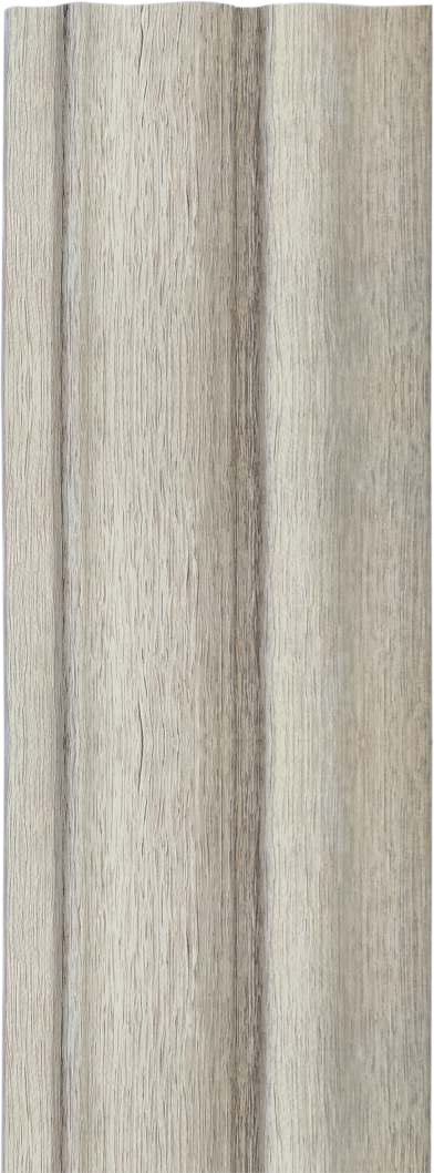 Rafter Charcoal Louver Wood Cream 8x0.41 Ft - 1208