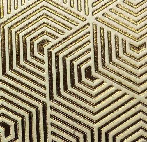 Charcoal Decorative Wall Panel Designer Cream 8x2 Ft - 1244
