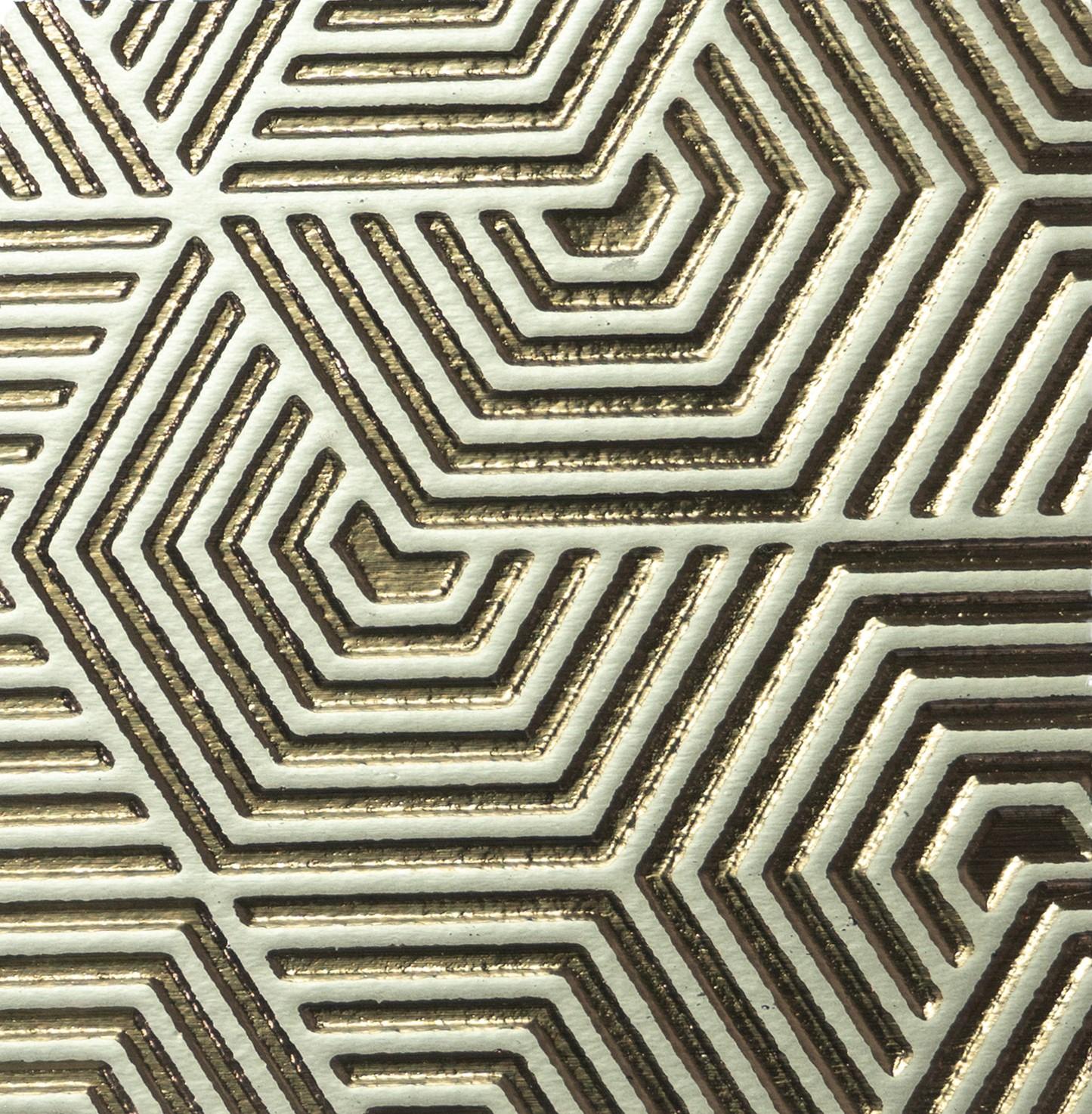 Charcoal Decorative Wall Panel Designer Cream 8x2 Ft - 1244