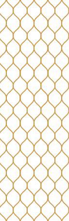 White designer louver panel with high gloss finish and repeating diamond pattern texture