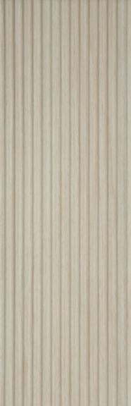 Nexo Charcoal Louvers Plain Colors White 9.5x0.41 Ft - Ur 3401
