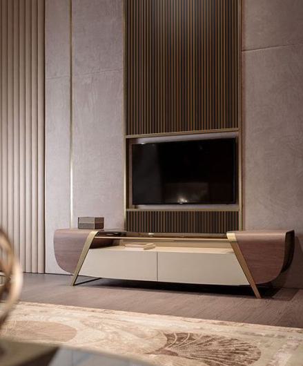 Nexo Charcoal Louvers Wood Brown 9.5x1 Ft - Ur 7405