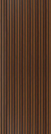 Nexo Charcoal Louvers Wood Brown 9.5x1 Ft - Ur 8405