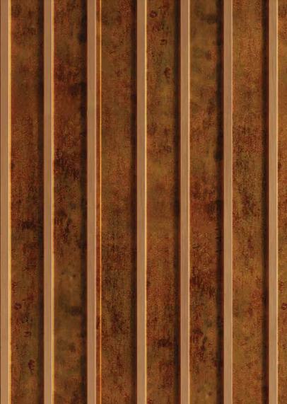 Louver Series Wood Brown 8x0.41 Ft - Vl-57