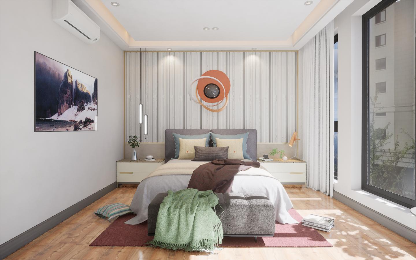 An Infinite Palette Of Colors Archi Louvers Series Charcoal Plain White 8x0.41 Ft - Inficolor 2034