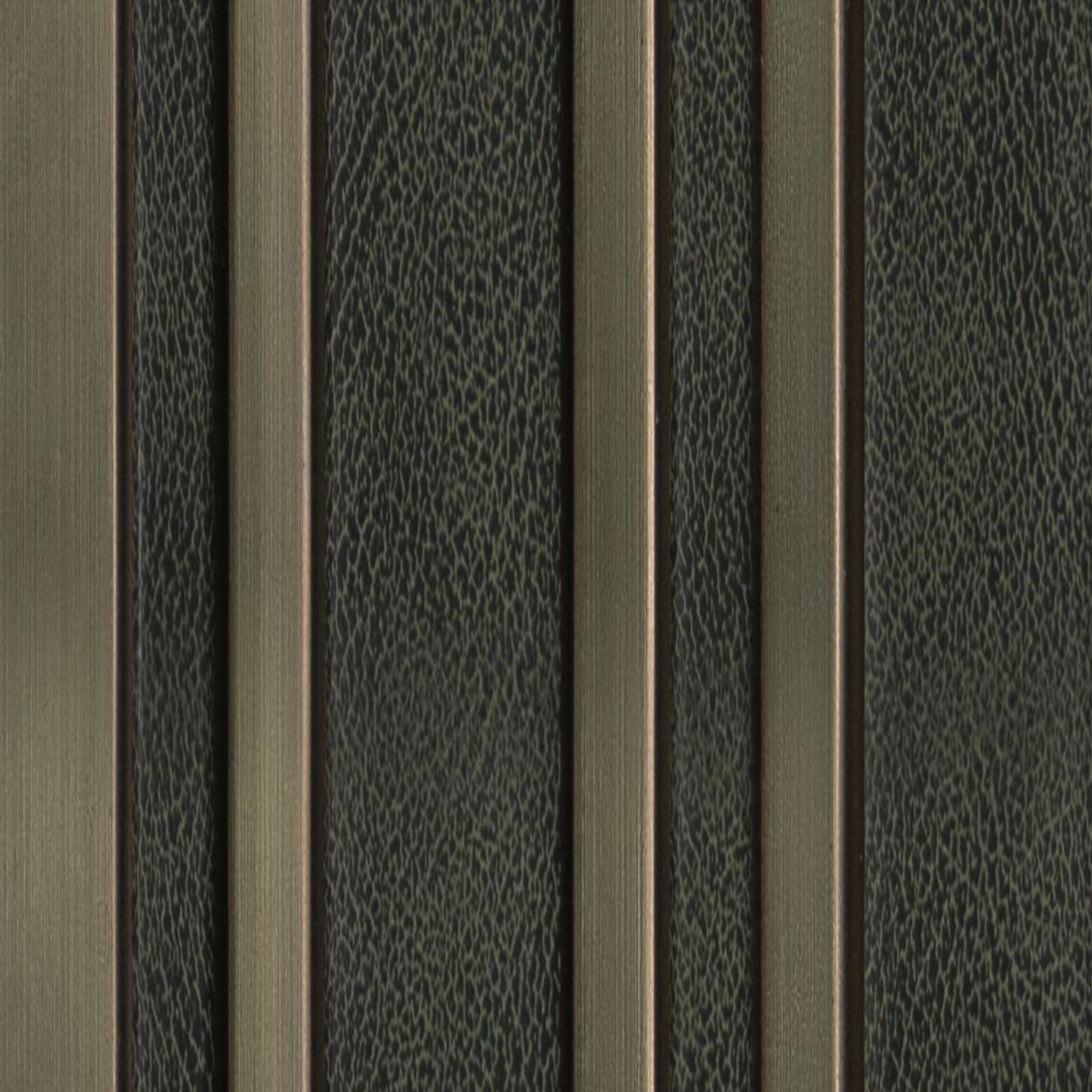 Azabache Archi Louvers Series Charcoal Fabric Brown 8x0.41 Ft - 2020