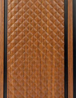 Diamond Decolux Series Decorative Wall Panel Designer Brown 8x0.68 Ft - Vx3002