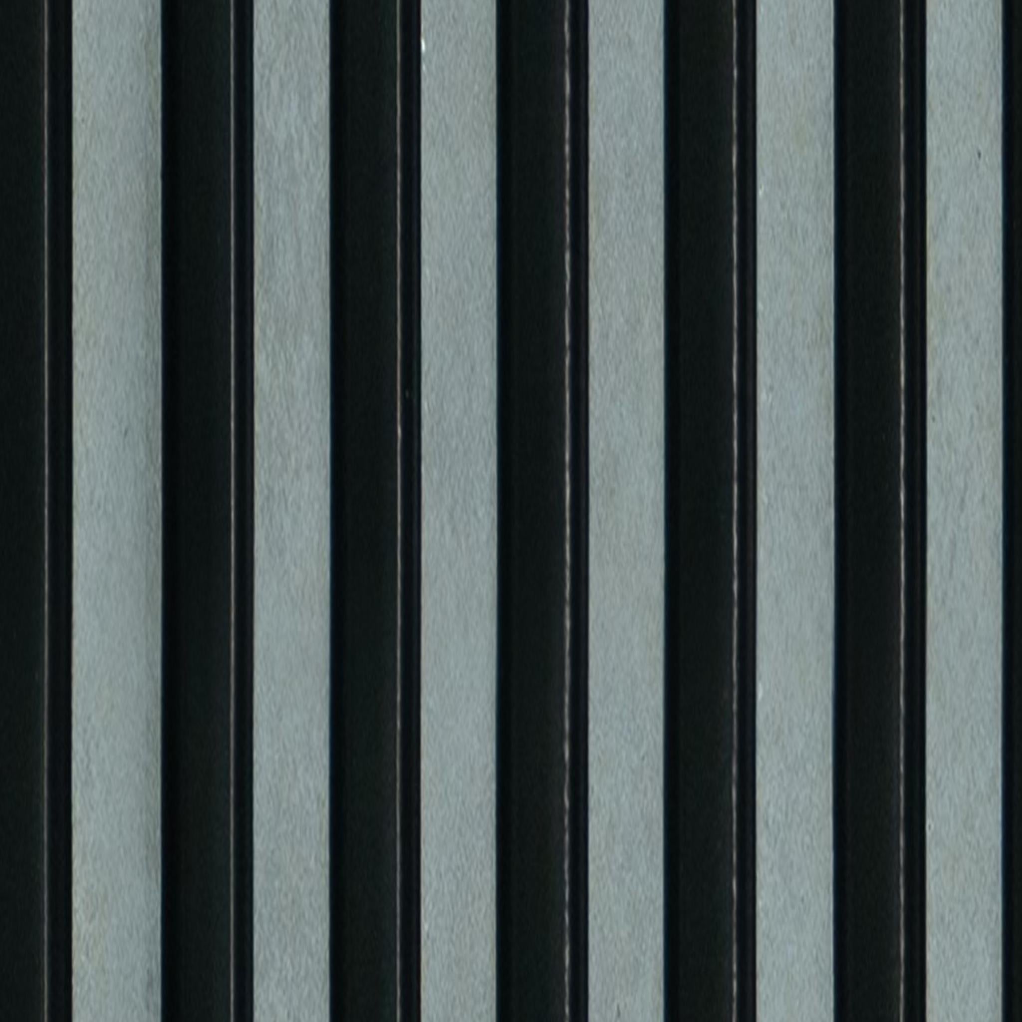 El Limo Archi Louvers Series Charcoal Metallic Grey 8x0.41 Ft - 2021