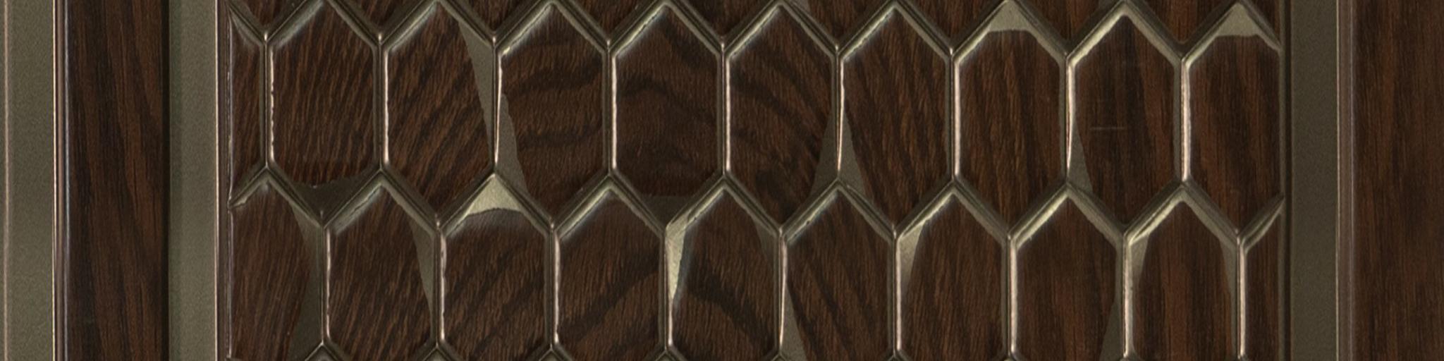Octa Decolux Series Decorative Wall Panel Designer Brown 8x0.68 Ft - Vx3019
