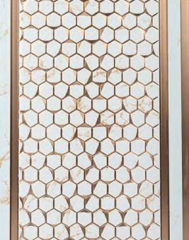 Octa Decolux Series Decorative Wall Panel Designer White 8x0.68 Ft - Vx3021