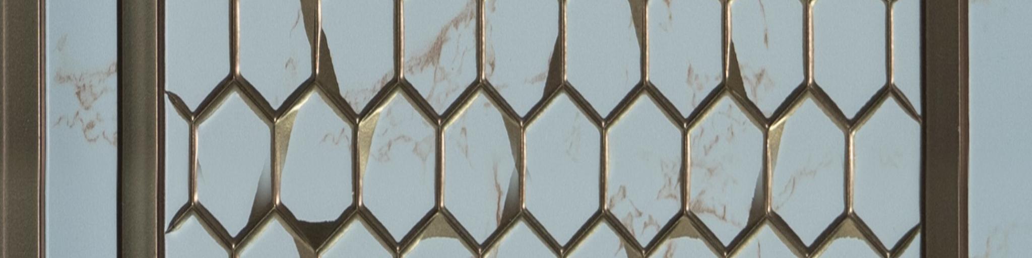 Octa Decolux Series Decorative Wall Panel Designer White 8x0.68 Ft - Vx3021