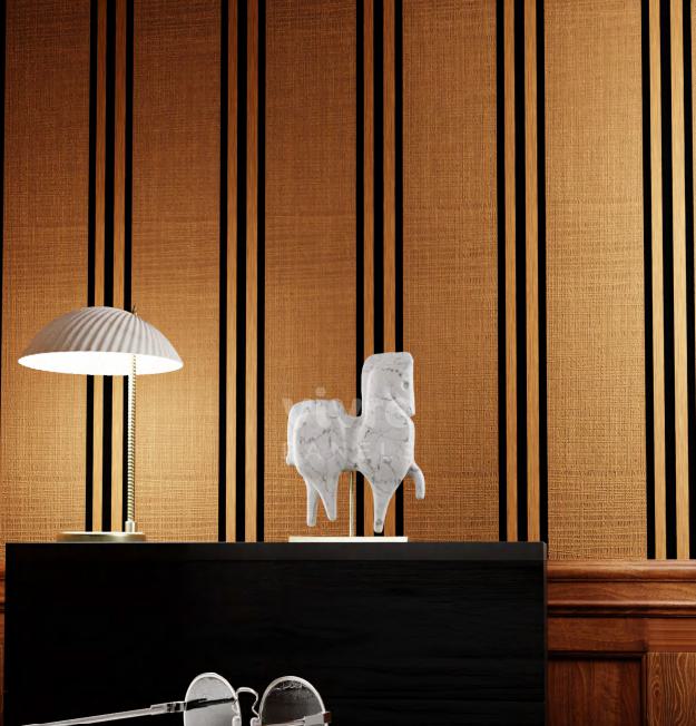 Rough Cut Decolux Series Decorative Wall Panel Wood Brown 8x0.68 Ft - Vx3008