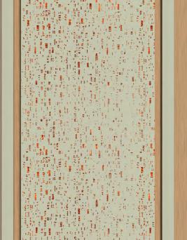 Shimmer Decolux Series Decorative Wall Panel Designer Beige 8x0.68 Ft - Vx3012