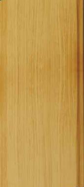 Siding Boards Aluclad Series Exterior Grade Pvc Membrane Finish Composite Polymer Louvers Wood Beige 9x0.37 Ft - Aw 13