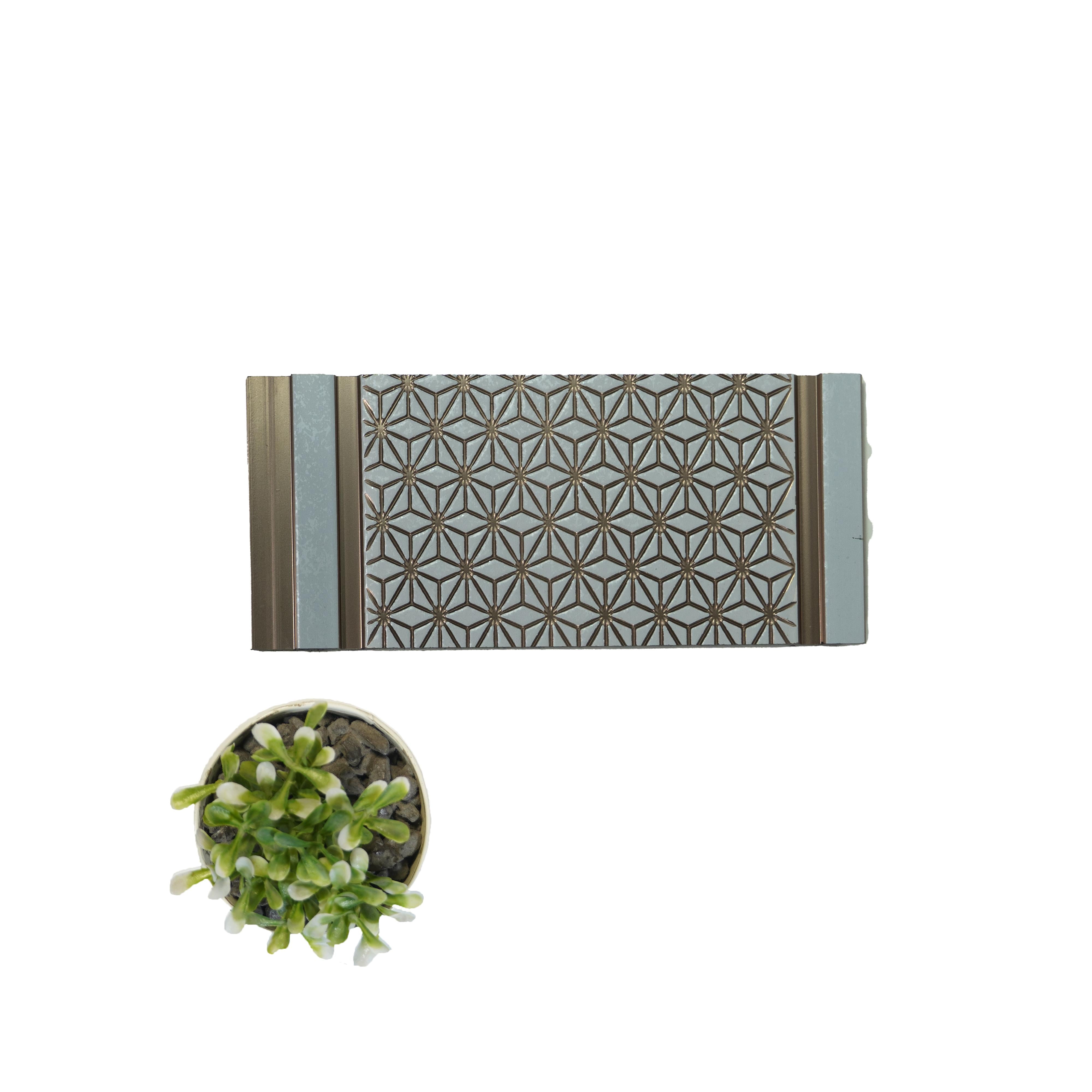 Star Decolux Series Decorative Wall Panel Designer Beige 8x0.68 Ft - Vx3023