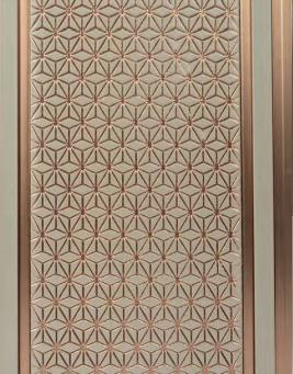 Star Decolux Series Decorative Wall Panel Designer Beige 8x0.68 Ft - Vx3023