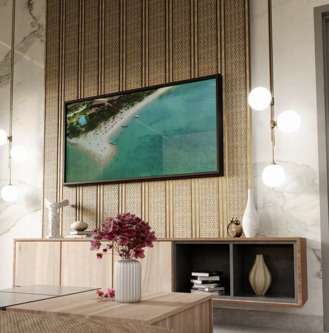 Star Decolux Series Decorative Wall Panel Designer Beige 8x0.68 Ft - Vx3023