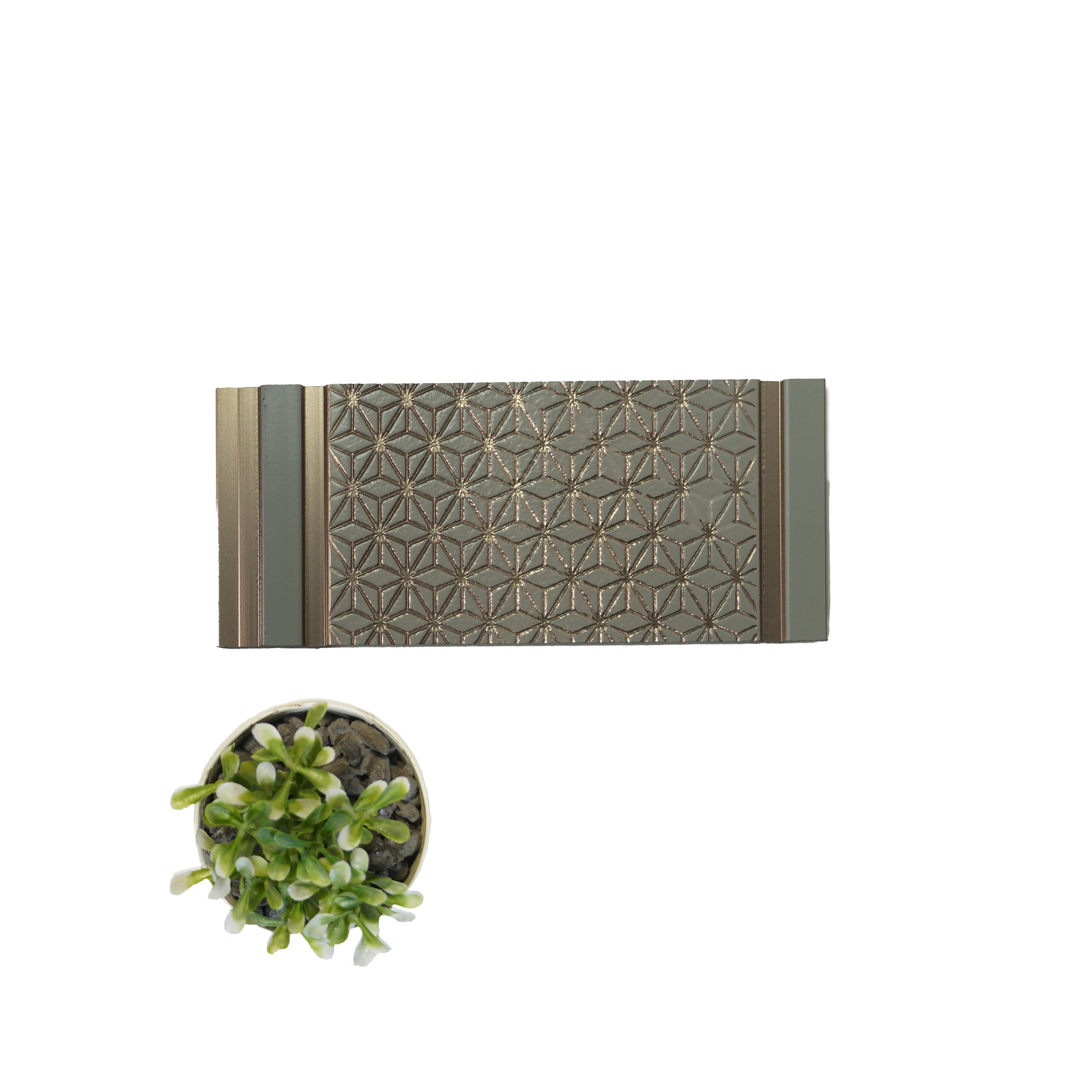 Star Decolux Series Decorative Wall Panel Designer White 8x0.68 Ft - Vx3024