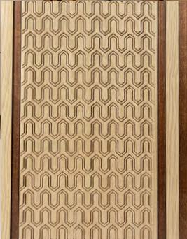 Uv Decolux Series Decorative Wall Panel Designer Brown 8x0.68 Ft - Vx3004