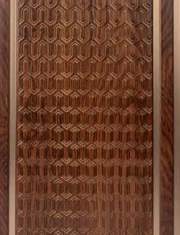 Uv Decolux Series Decorative Wall Panel Designer Brown 8x0.68 Ft - Vx3005