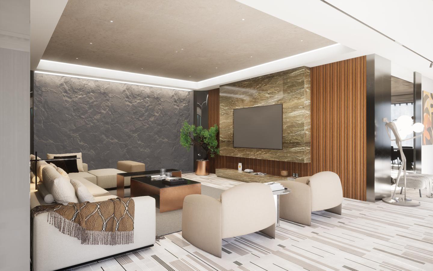 Vivre Louver Series Charcoal Wood Chocolate Brown 8x0.41 Ft - Vl-04