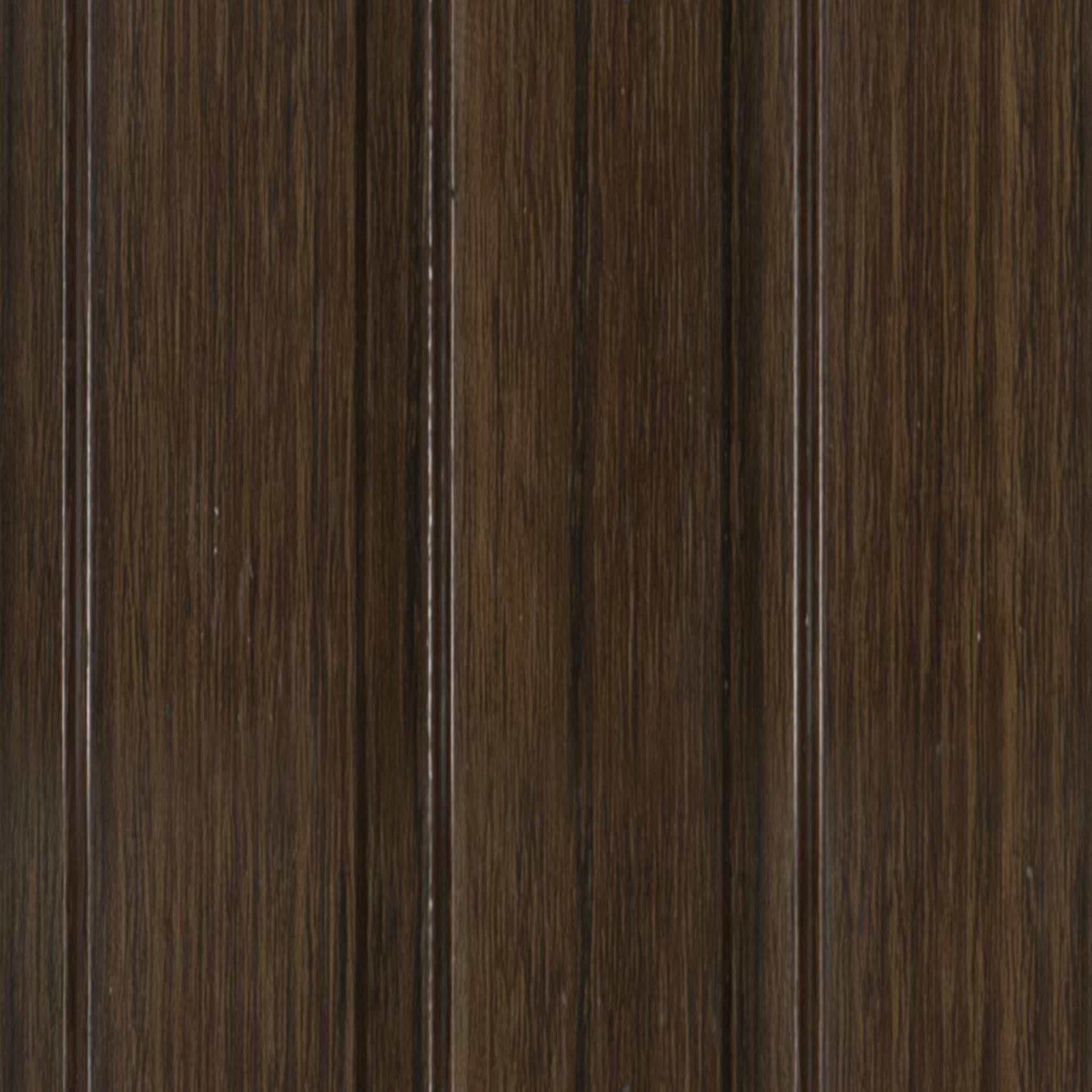 Vivre Louver Series Charcoal Wood Chocolate Brown 8x0.41 Ft - Vl-04