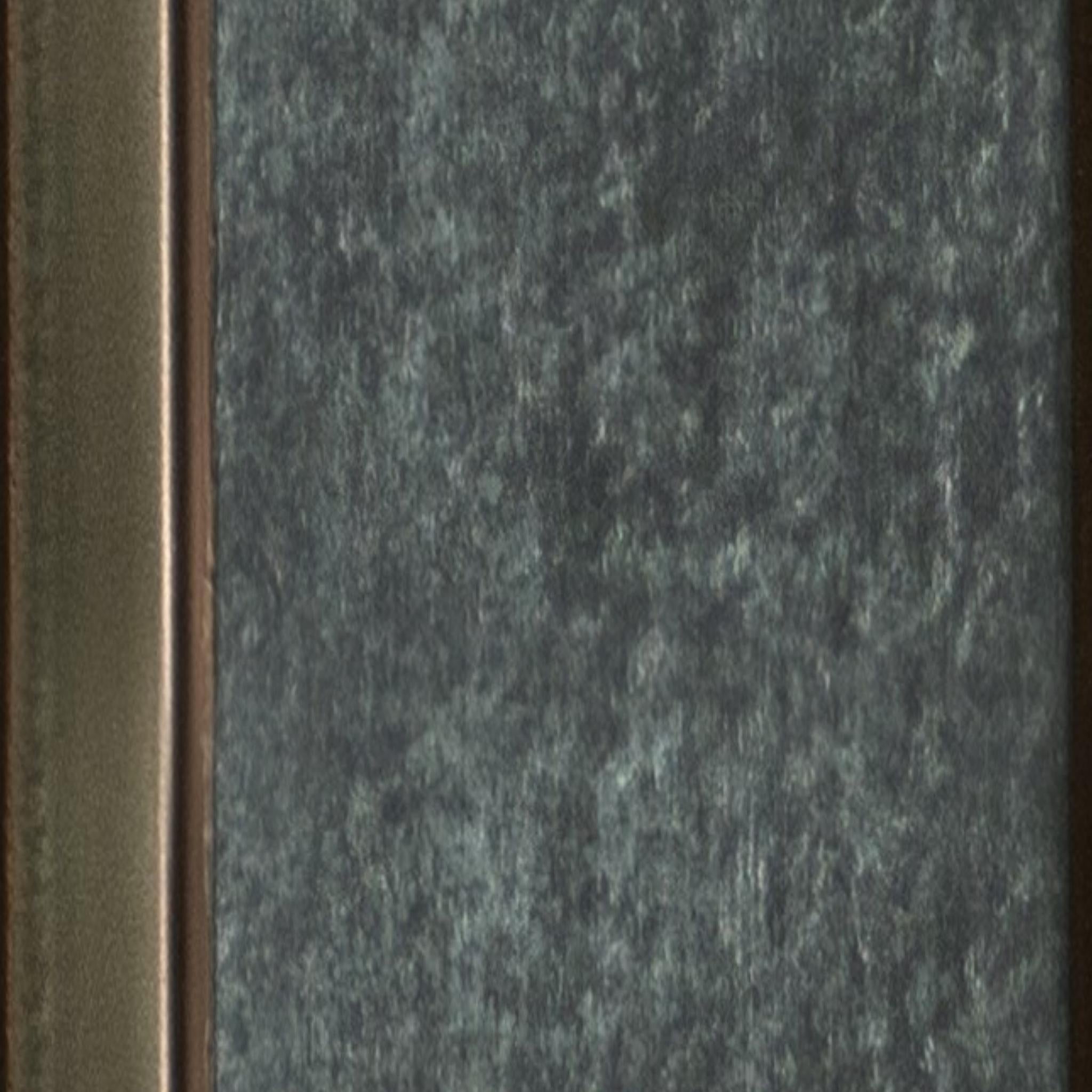 Vivre Louver Series Charcoal Marble & Stone Matt Black 8x0.41 Ft - Vl-12