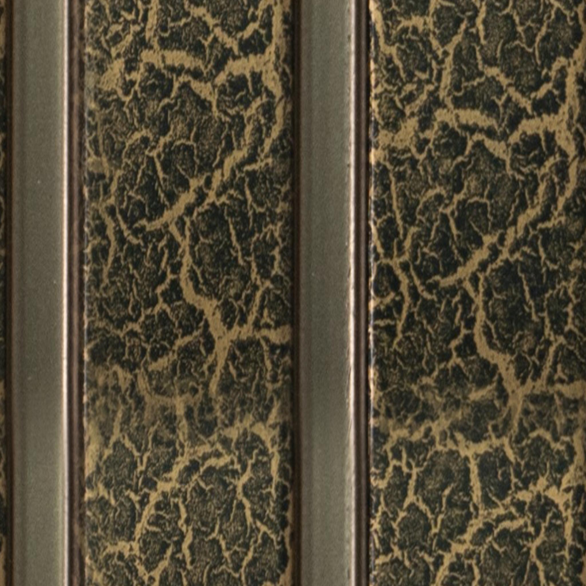 Vivre Louver Series Charcoal Designer Brown 8x0.41 Ft - Vl-18