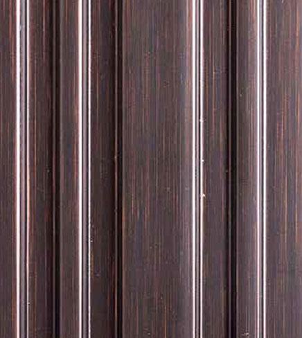 Vivre Louver Series Charcoal Wood Matt Black 8x0.41 Ft - Vl-26