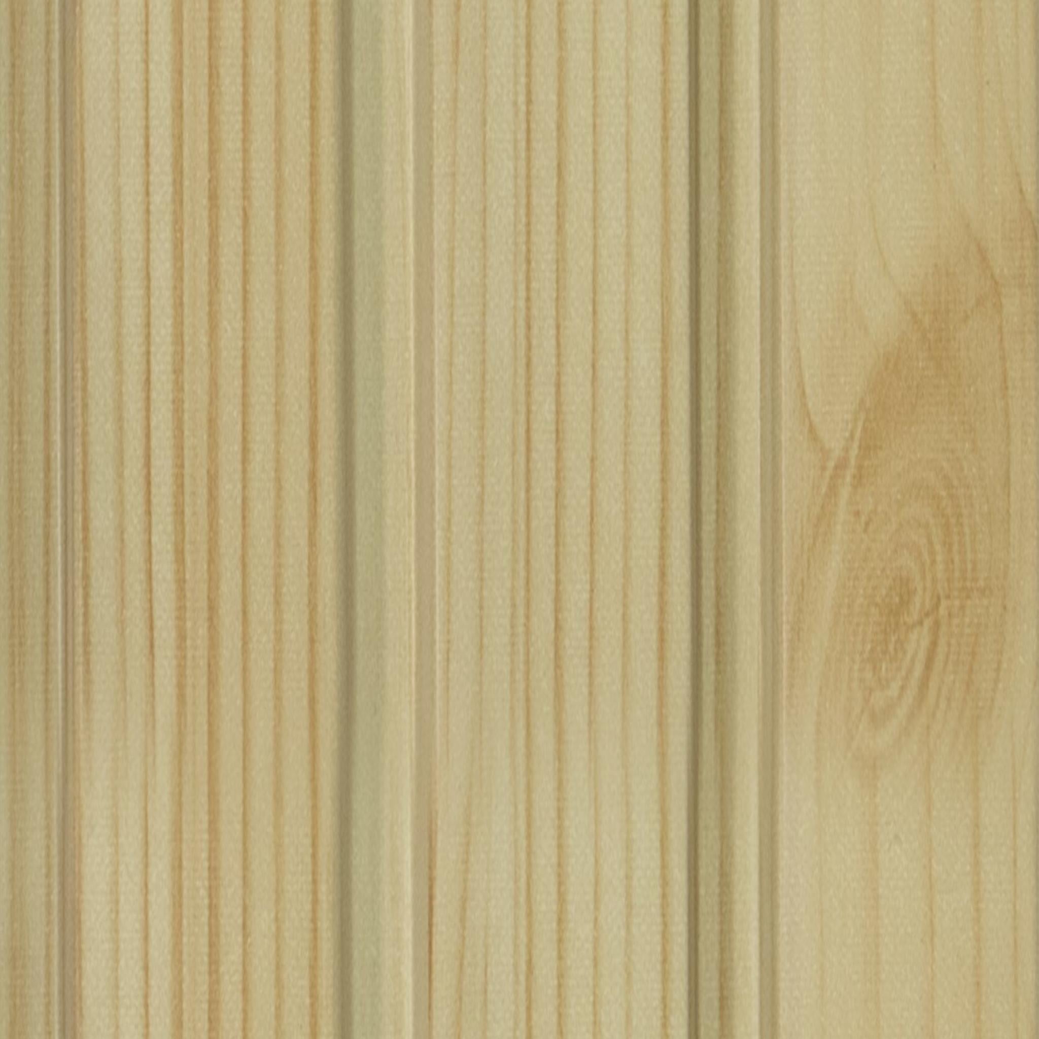 Vivre Louver Series Charcoal Wood Cream 8x0.42 Ft - Vl 40