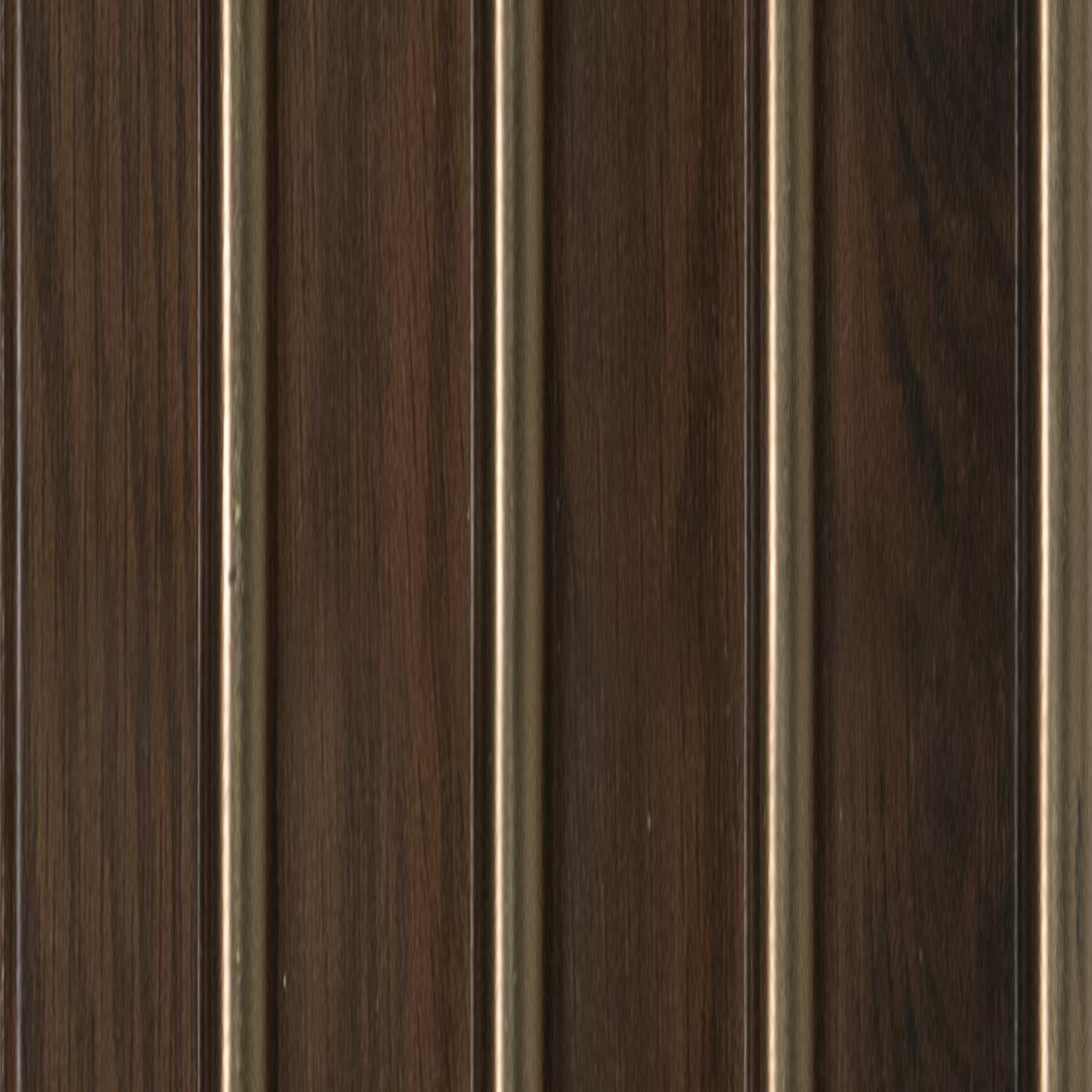 Vivre Louver Series Charcoal Wood Brown 8x0.42 Ft - Vl 41