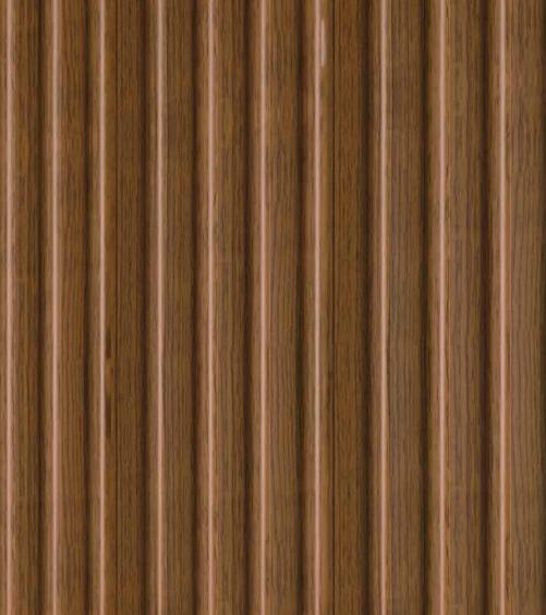 Vivre Louver Series Charcoal Wood Brown 8x0.42 Ft - Vl 43
