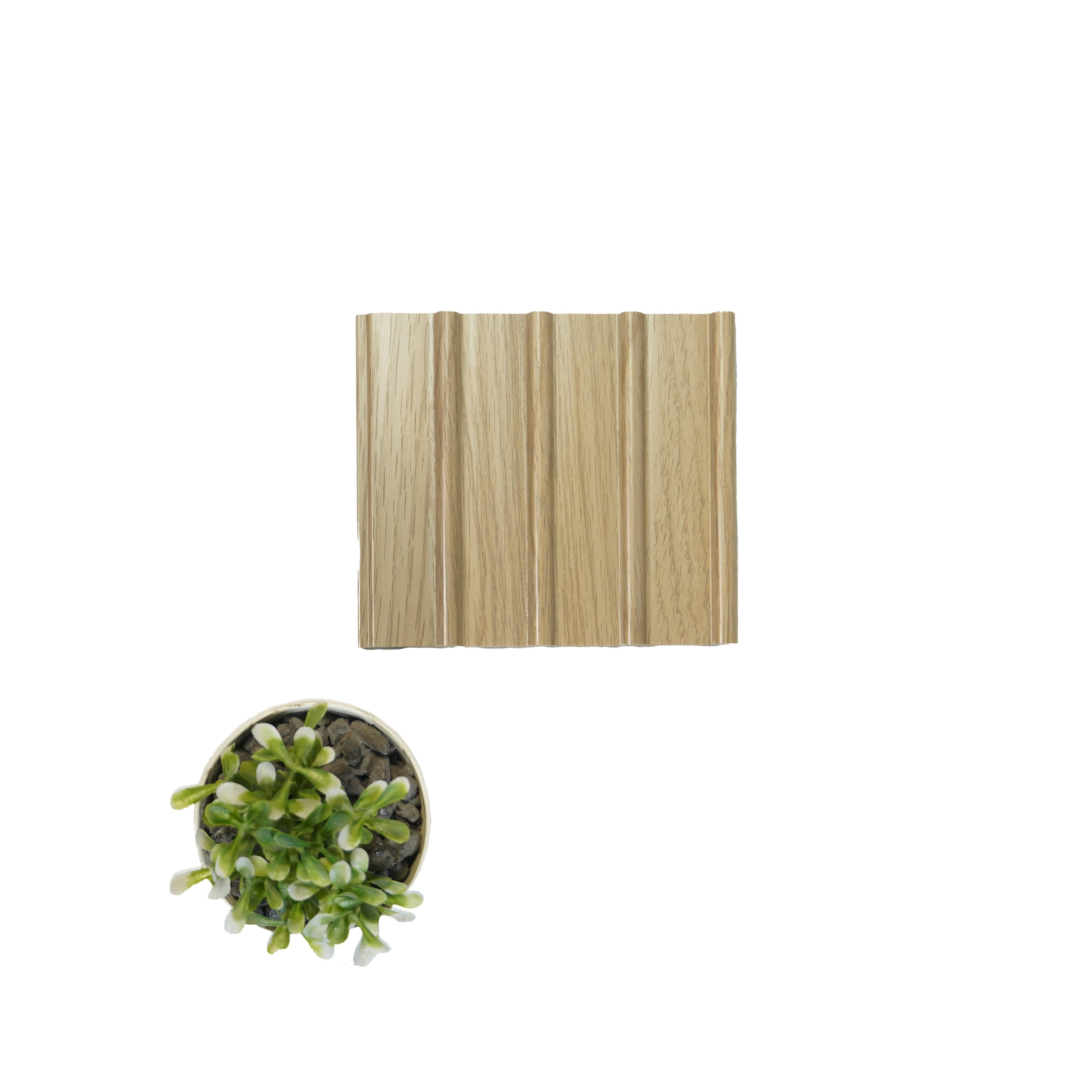 Vivre Louver Series Charcoal Wood Brown 8x0.42 Ft - Vl 44